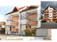 Alubalkone im Holzdekor Kirschbaum